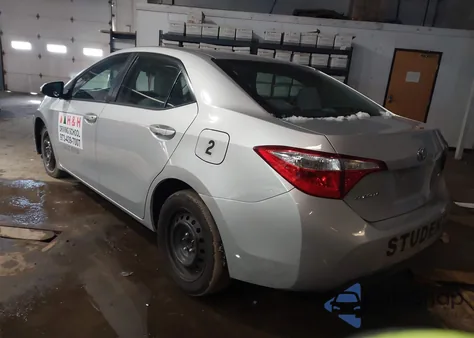 2014 Toyota Corolla Le z USA, uszkodzony, nr VIN 2T1BURHE6EC199845